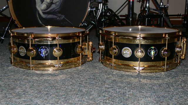 Neil Peart 30th Anniversary snare drums