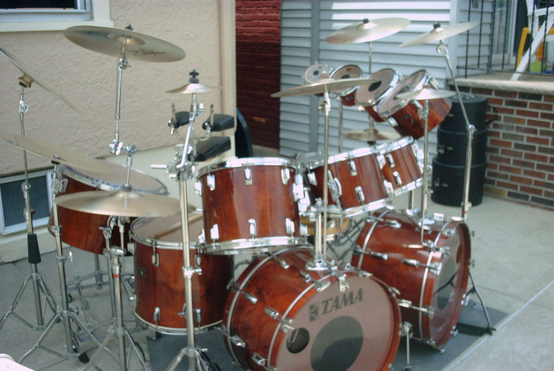Neal Scanapico's drum kit