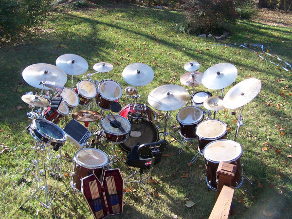 Randy's drum kit