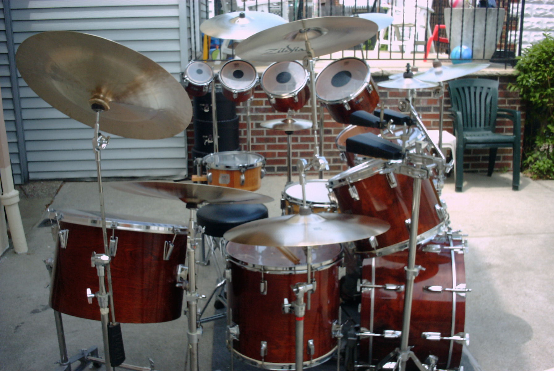 Neil Scanapico's drum kit