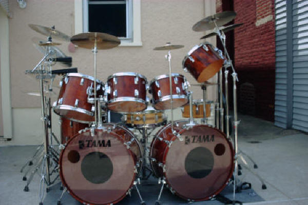 Neil Scanapico's drum kit