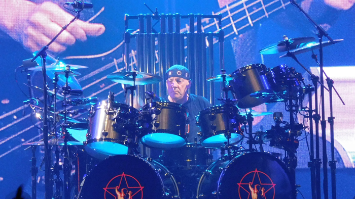 Neil Peart in Seattle on R40 tour