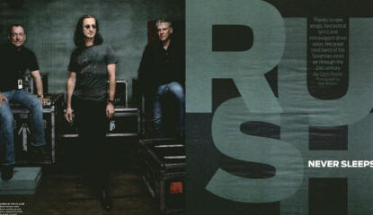 Rush in Rolling Stone - July 2008