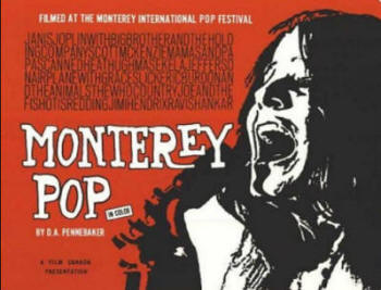 Monterey Pop Festival movie poster
