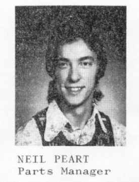 Neil Peart - Parts Manager