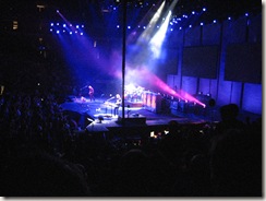 Rush performing at the ACC