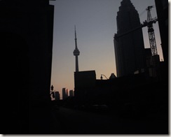 Toronto at dusk
