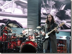 Geddy and Neil at Clark County - photo by Monica Z