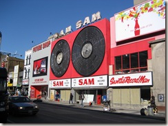 Picture of Sam the Record Man in Toronto