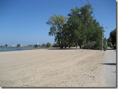 Lakeside Park lighthouses and beach